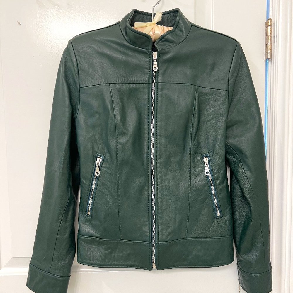 Green Leather Jacket